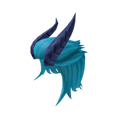 Blue Draconic Hair