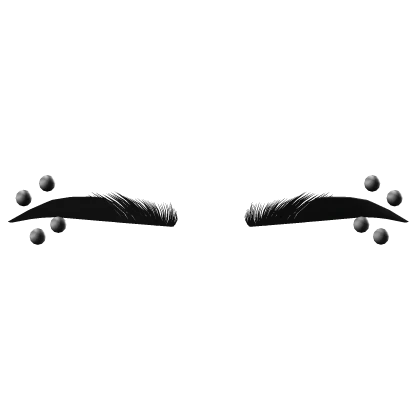 eyebrows with piercings