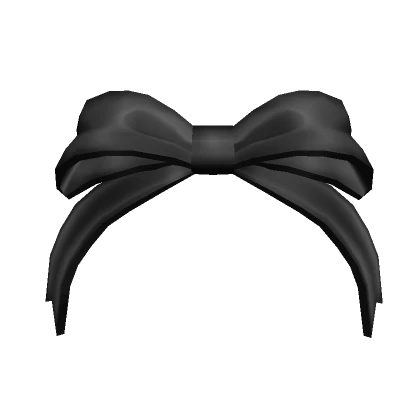 Simple Headbow Black