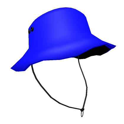 Stylish Blue Rain Hat 