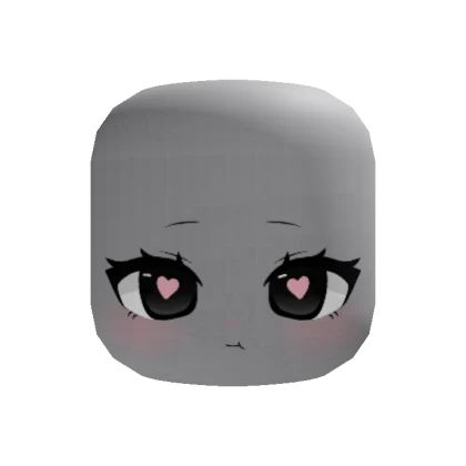 Cute Kawaii Heart Anime Eyes Pink