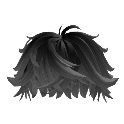 Swept Fluffy Messy Gray Hair 2.0