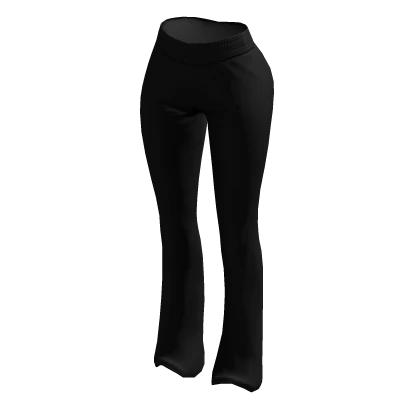 Tracksuit Pants Black Euina Baddie Cozy 2000s Y2K