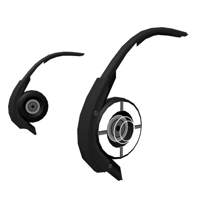Butterfly Sci-Fi Head Gear White