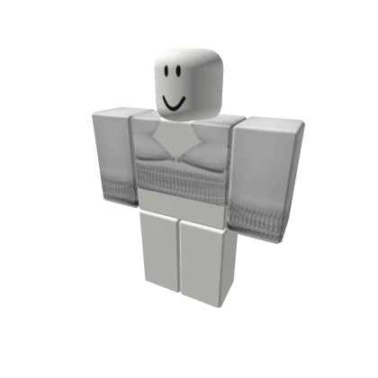 white knit sweater