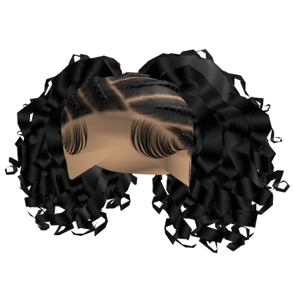 Braids With Curls [Black]