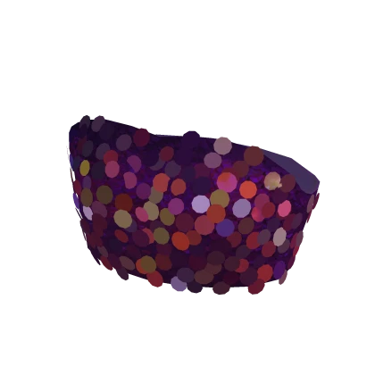 Christmas Party Sequin Glitter Bandeau Top - Multi