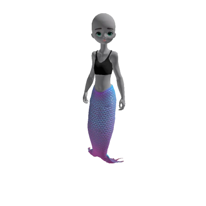 Mermaid - Pink/Blue