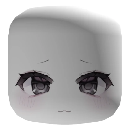 ♡ ┊ happy anime kawaii chibi face mask 