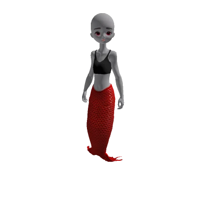 Mermaid - Red