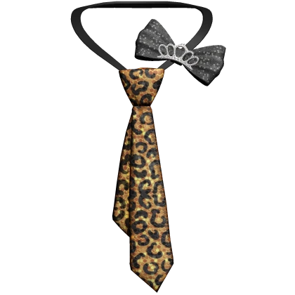 Leopard Gyaru Tie 