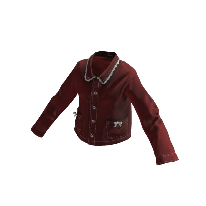 💗LOVELY RIBBON JACKET_RED
