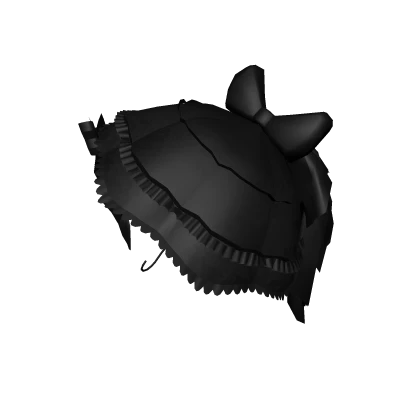 Black Rococo Parasol