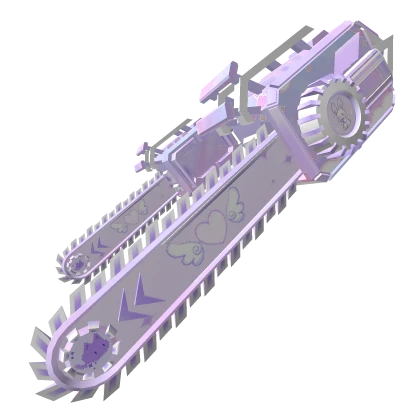 [3.0] Purple Pastel Cute Kawaii Dual Chainsaw