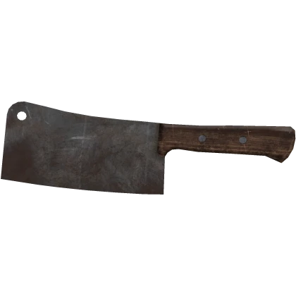 [R6] Holdable Rusty Cleaver LEFT