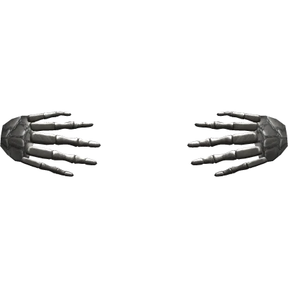 Silver Skeleton grip on waist 1.0