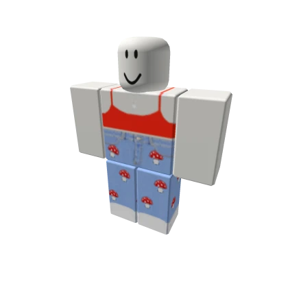 🍄 Mushroom red  fit kawaii y2k aesthetic ⭐