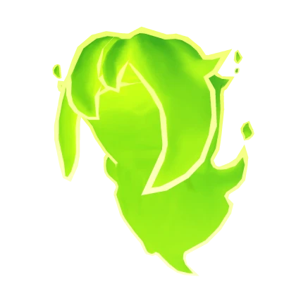 Green Fire Hair (Long)
