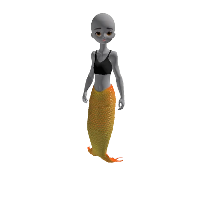 Mermaid - FieryOrange