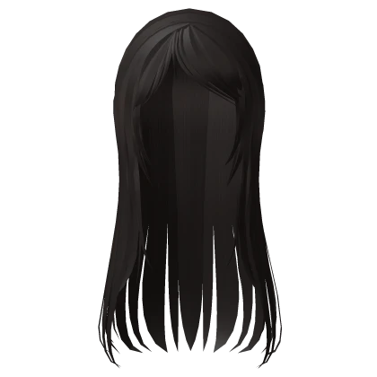 long wispy flowy dark bro horror protagonist hair 