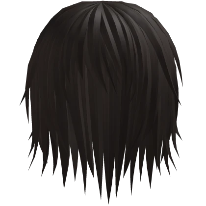 messy emo scene brown hair