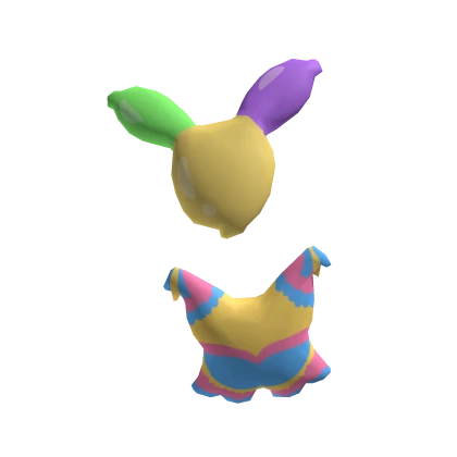 Balloon and Pinata Hair Clips