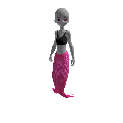 Mermaid - Hot Pink