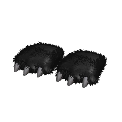Monster slippers [Black]