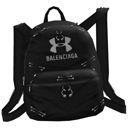 balenciaga under armour piercing backpack