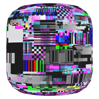 TV Glitch Head