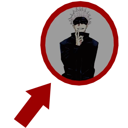 Gojo Red Circle