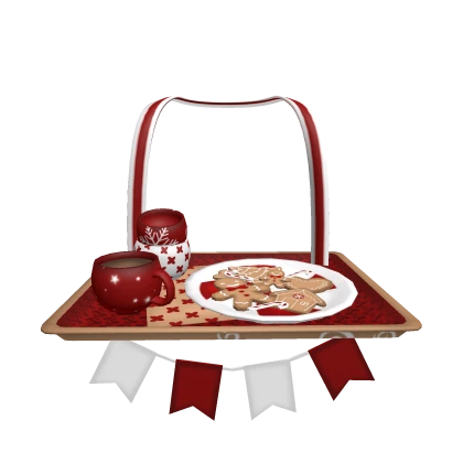 Christmas Gingerbread Man Tray