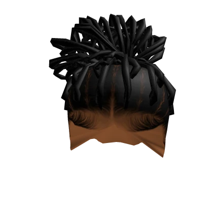 Cookie Bun Locs Black LightSkin