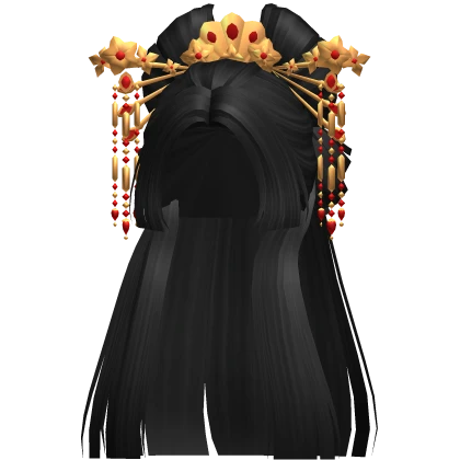 Traditional Empress Hair w/ Headpiece