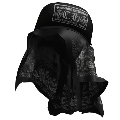 Chrome Cap w/ Bandana