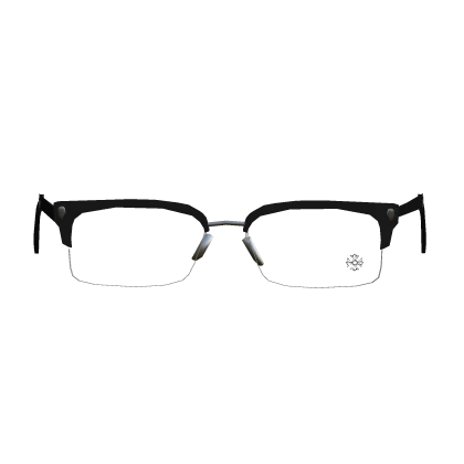 Silver Chrome Fancy Glasses