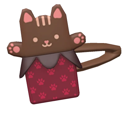 Miau Chocolate Hair Clip