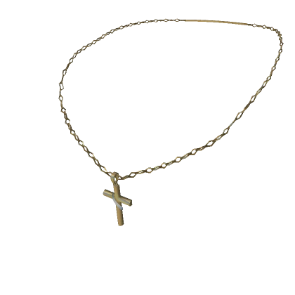 3.0 Brass Cross Necklace