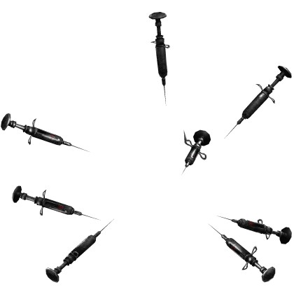 Silver Horror Needle Syringe