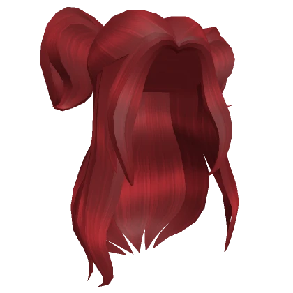 Bubbly Girl Hair in Ruby