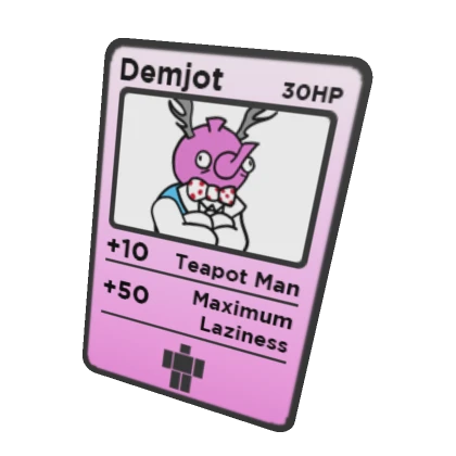 Demjot Trading Card