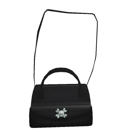 Black Leather Skull Purse 1.0