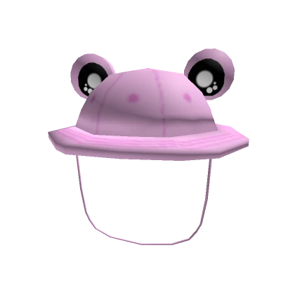 Pink Frog Hat