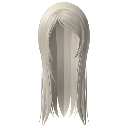 long wispy straight vampire hair platinum blonde