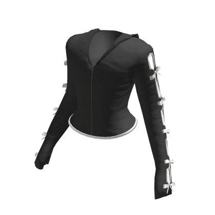 ♡ kawaii ribbon jacket ⋆ white