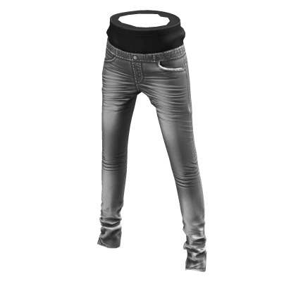 courtside - denim pants [ash]