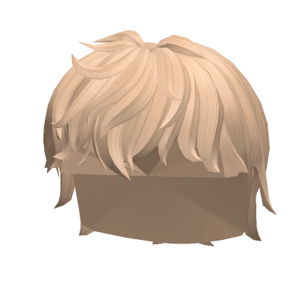 Blonde Fluffy Mullet