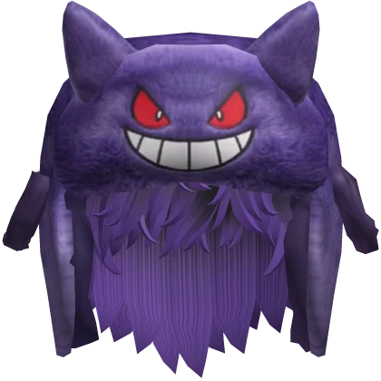 Purple Hair w/ Gengar Ushanka