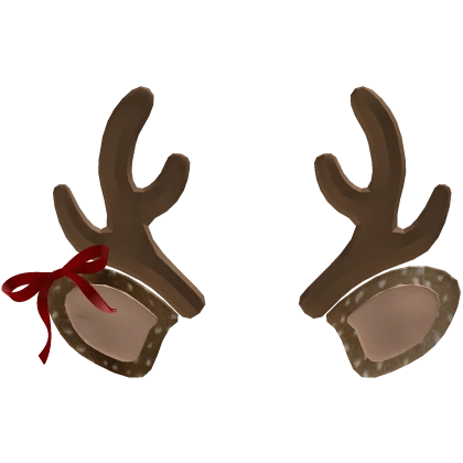 Reindeer with Red Bow