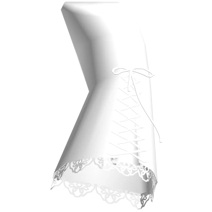 (Left) 3.0 R6 Lace Sleeves White